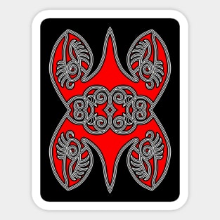 tribal batak culture 4 Sticker